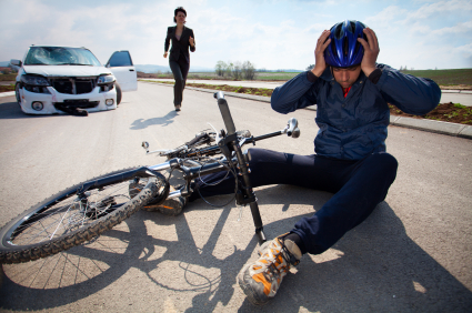 Partial Fault in a Bicycle Accident